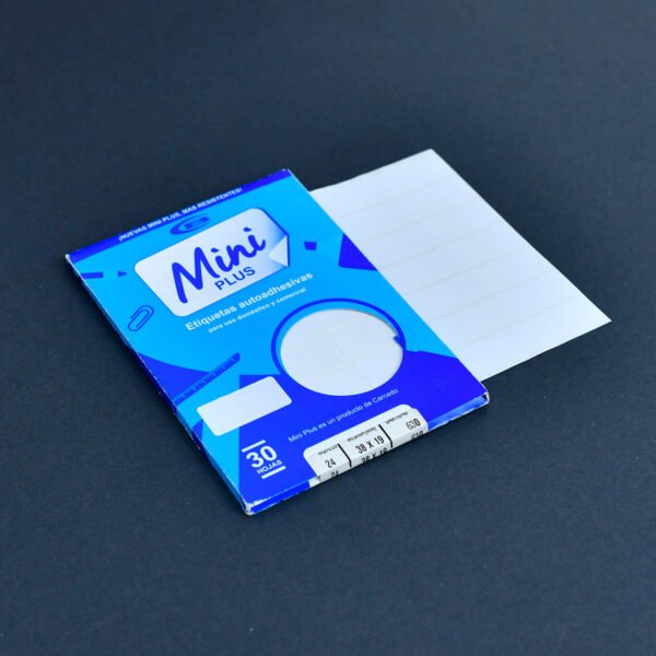 ETIQUETA AUTOADHESIVA PEGASOLA N°24 (38X19)