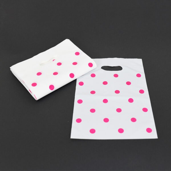 BOLSA DE NYLON CON MANIJA RIÑÓN (ALTA DENSIDAD VIRGEN) 25X35