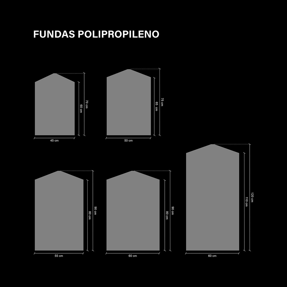 FUNDAS DE POLIPROPILENO PARA PERCHAS - Imagen 21